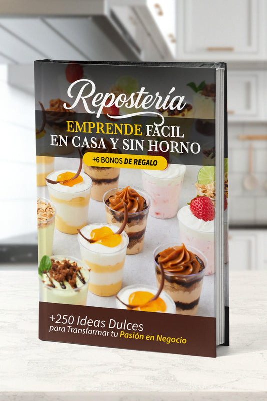 El Arte de la Repostería: Emprende en casa (+6 Bonus Gratis)